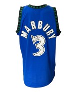 Stephon Marbury Signed Timberwolves 1996/97 M&amp;N HWC Swingman XL Jersey B... - £268.25 GBP