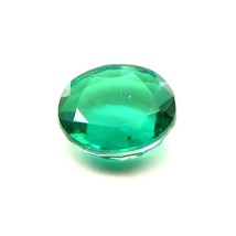4.7Ct Green Emerald Quartz Doublet Oval Faceted Gemstone - £22.34 GBP