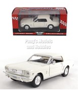 1964 1/2 Ford Mustang Convertible 1/24 Diecast Model by Showcasts - WHIT... - $47.93 CAD