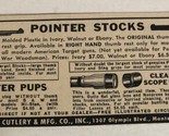 1957 Pointer Stocks Vintage Print Ad Advertisement pa19 - £10.27 GBP