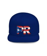 PR Puerto Rico Flag | Flat Bill Snapback Hat - $61.52 CAD+