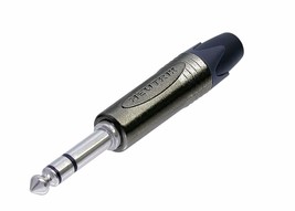 Neutrik - NP3X-BAG - Pro 3 Pole 1/4&quot; Stereo Plug - Black/Silver - £11.82 GBP