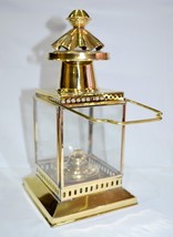 Vintage Brass Anchor Oil Lamp Nautical Maritime Ship Lantern Boat Home Decor - £36.34 GBP