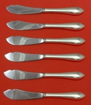 Pointed Antique by Dominick and Haff Sterling Silver Trout Knife Set 6pc Custom - £329.43 GBP