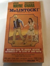 McLintock VHS Tape John Wayne Maureen O’Hara Patrick Wayne S1A - £3.86 GBP
