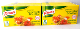 Lot 6 KNORR Seasoning Vegetable Bouillion Extra Large Cubes - $9.89