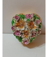 Vintage Hand Made Trinket Box - $399.63 MXN