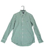 Vtg Ralph Lauren Men&#39;s M Custom Fit Button Down Shirt, Green Check, Purp... - €27,76 EUR