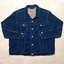 Levi&#39;s Strauss Denim Trucker Jean Dark Wash Jacket - Men&#39;s Size XXL - $39.95