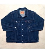 Levi&#39;s Strauss Denim Trucker Jean Dark Wash Jacket - Men&#39;s Size XXL - $39.95