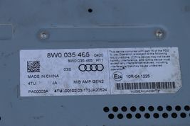 2018 Audi A5 Radio Audio Stereo Amp Amplifier 8w0035465 image 5