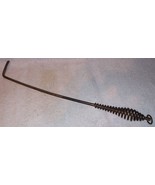 Vintage Stove Fireplace Wood Fire Poker Tool 18 inch Wire Coil Handle - $40.89 CAD