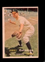 1957 TOPPS #192 JERRY COLEMAN VG YANKEES *NY7731 - $4.41
