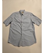 Duluth Trading Co. Casual Shirt Men&#39;s Size Large Tall Light Blue Short S... - $18.65