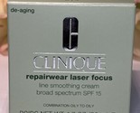Clinique Repair Wear Laser Focus Line Smoothing Cream SPF 15 - 1.7 Oz NI... - £30.50 GBP