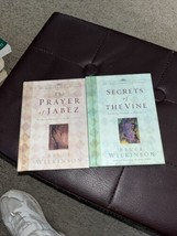 LOT OF 2 BOOKS The prayer of Jabez and secrets of the Vine - £4.65 GBP