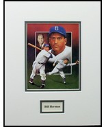 Bill Herman Chicago Cubs Print - $282.06 MXN