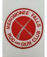 Vintage 5&quot; Menomonee Falls Wisconsin Rod And Gun Club Membership Jacket ... - £25.07 GBP