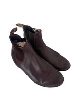 MINDALE John Frith Mens Boots Chelsea Brown Pull On Size 11 - $41.27