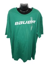 Youth Kids Xlarge - Bauer Hockey Logo Core Tee - Green XL Apparel Shirt - $15.00