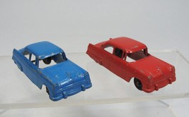 VINTAGE 1955 TOOTSIE TOY FORD CUSTOMLINE DIECAST CAR 2 CARS LOT #2 - $28.99