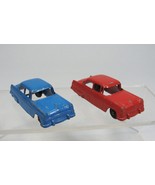 VINTAGE 1955 TOOTSIE TOY FORD CUSTOMLINE DIECAST CAR 2 CARS LOT #2 - $39.64 CAD