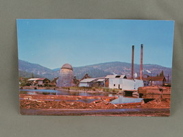 Vintage Postcard - Lumbermill Pacific Northwest USA - Canyon Publishing Co - £11.88 GBP