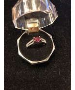 Powder Crystal (Pink) Ring Silvery  – Size 8.75 Fashion Ships N 24h - $121.20 CAD