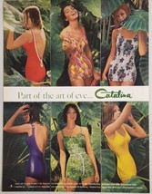 1961 Print Ad Catalina Swimwear Beautiful Ladies in Bathing Suits Los Angeles,CA - £13.50 GBP