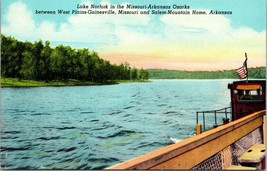 Arkansas Ozarks Salem Mountain Home Lake Norfolk 1930-1945 Vintage Postcard - £6.30 GBP