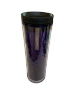 Starbucks 2013 Midnight Blue Rain Textured 16 oz Tumbler Rare - $23.38