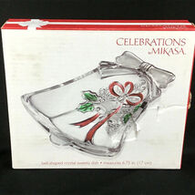 Mikasa Holiday Elegance Bell Candy Dish New in Original Box - $8.90