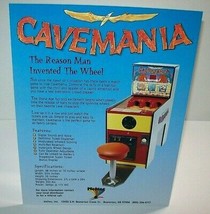 Cavemania Arcade FLYER Original NOS Meltec Redemption Boardwalk Game Roo... - £12.13 GBP