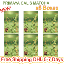 6X PRIMAYA Cal S Matcha Green Tea 0% Sugar Low Calories Weight Loss Slim... - $130.16