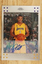 NBA 2007-08 Topps Chrome Rookie Auto Card #143 Javaris Crittenton 481/539 - £7.73 GBP