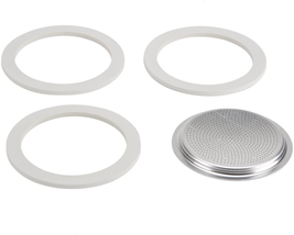  9-Cup Gasket Filter Replacement Parts White NEW - £22.46 GBP