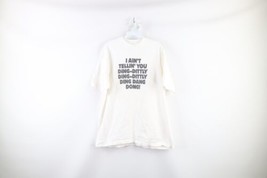 Vtg 90s Mens XL I Ain&#39;t Tellin You Ding Dittly Dong The War Movie T-Shirt USA - £66.17 GBP