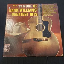 14 More Of Hank Williams&#39; Greatest Hits Vol. Ii Vinyl Lp Album Mgm Records - £6.61 GBP