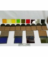 3X3&quot; &amp; 2X2&quot; HARRISON Camera Lens Filter Set of 13 Original Ostrich Skin ... - $246.73 CAD
