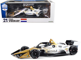 Dallara IndyCar #21 Rinus VeeKay &quot;Bitnile&quot; Ed Carpenter Racing (Road Course C... - £68.09 GBP