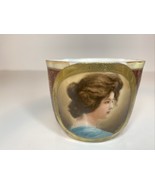 ROYAL VIENNA ANTIQUE 1890 Hand PAINTED LADY RAISED GOLD DEMITASSE CUP SI... - £109.57 GBP