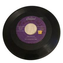 Ruby Red Tom Dooley Kingston Trio 45 RPM Vinyl Record Vintage Folk Music - £22.27 GBP