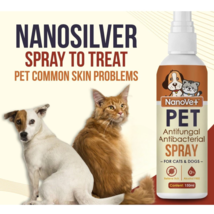 100ml Antifungal Antibacterial Spray Cat Dog Skin Wound Fungus Ringworm ... - $12.86