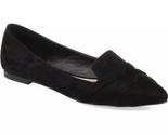 Journee Collection Women Slip On Pointed Toe Ballet Flats Mindee US 8 Black - £19.57 GBP