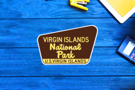 Virgin Islands National Park Travel Sticker Decal 3.75&quot; Vinyl - £4.34 GBP