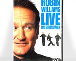 Robin Williams - Live On Broadway (DVD, 2002, Full Screen)  126 Minutes ! - $8.58
