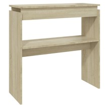 Modern Wooden Narrow Home Hallway Console Table With Storage Shelf Wood ... - £35.37 GBP+