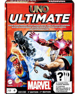 Mattel Uno Ultimate Marvel Card Game 1st Edition Core Version - $17.48 CAD