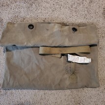 US Military Duffle Bag Rucksack Army Green Canvas Top Loading 14x14x48 Inch - $44.88