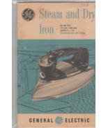 General Electric Steam and Dry Manual - $2.97